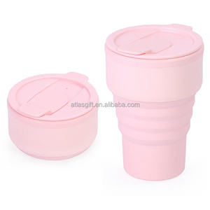 Mug à café en silicone pour bébé, personnalisable, mignon, kawaii, souple, pliable, bouteille d'eau de sport, grande capacité, isotherme chaud/froid, étoile rouge - Product Image 2