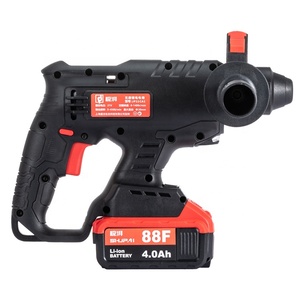 21v Brushless <span class=keywords><strong>Batteria</strong></span> Al Litio Ricaricabile Trapani Utensili Elettrici Impatto Cordless Trapano elettrico Martello - Product Image 5