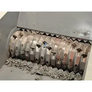 Macchina automatica per il riciclaggio del trituratore di plastica per rifiuti monoalbero/bottiglia/barile/tamburo