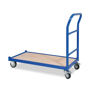 Carro de plataforma de madera maciza para transporte de <span class=keywords><strong>metal</strong></span> tubular multiusos - Product Image 3