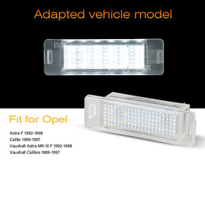 Luce targa LED targa per <span class=keywords><strong>Opel</strong></span> <span class=keywords><strong>Astra</strong></span> 1992-1998 calibro 1989-1997 accessori - Product Image 5