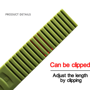 <span class=keywords><strong>Cinturino</strong></span> per <span class=keywords><strong>Orologio</strong></span> in <span class=keywords><strong>Silicone</strong></span> con Estremità Curva 21mm, <span class=keywords><strong>Cinturino</strong></span> Sportivo in Gomma Senza Fibbia per Grenade Aquanaut 5164A 5167A 5167R - Product Image 5