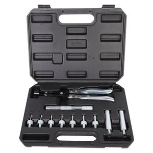 11 Uds. Alicates de sello de aceite de válvula, <span class=keywords><strong>Kit</strong></span> de compresor de resorte de válvula de culata, herramienta de reparación de automóviles - Product Image 1