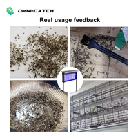 OMNI-CATCH Lampe anti-moustiques solaire UV haute tension personnalisable la plus vendue pour une utilisation en extérieur