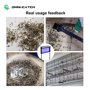OMNI-CATCH Lámpara Antimosquitos de Alta Potencia con Energía Solar UV, Personalizable y Más Vendida, para Uso en Exteriores - Product Image 6