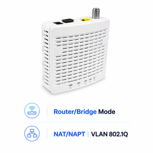 Oferta Especial: Mini HGU 1GE de un Solo Puerto XPON ONU GPON EPON, Terminal Óptico de Fibra Adaptativo de Modo Dual con CATV para Banda Ancha FTTH - Product Image 5