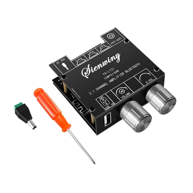 LT-YS-LT21 Stereo BT-compatible Digital Amplifier Board Module 2.1-Channel Wireless Digital Power Amplifier