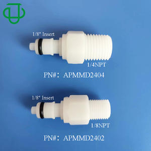 Válvula de Cierre Roscada Serie AP 18NPT 14NPT con Acoplamiento Rápido Macho para Piezas de Automóviles, Dispositivos Médicos y Sistemas de Tinta - Product Image 4