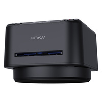 Distributeur de cartes automatique Kpaw MAX III, rotation à 360°, rechargeable, distributeur de cartes intelligent, matériau ABS, cartes à jouer de poker