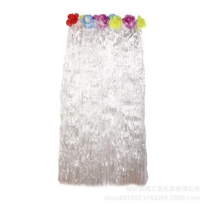 Set per Feste di Carnevale a Doppio Strato, Accessori per Spettacoli, Gonna da Ballo Hawaiana Hula - Product Image 4
