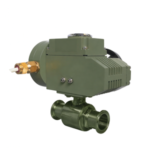 Vente de liquidation COVNA B2B, vanne à bille électrique motorisée anti-explosion sanitaire en acier inoxydable à 2 voies de 1/2 pouce pour l'eau et l'air - Product Image 5