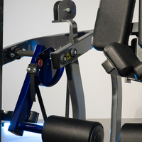 Prix de gros : Machine professionnelle de musculation à charge par poulie pour soulevé de jambe à genoux, destinée aux revendeurs d'équipements de fitness commerciaux