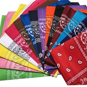 Pañuelo Cuadrado de Poliéster para Ciclismo al Aire Libre, Estampado Paisley, para <span class=keywords><strong>Hombre</strong></span> y Mujer, Estilo Hiphop, <span class=keywords><strong>Bandana</strong></span>, Pañuelo para la Cabeza, Pañuelo para el Cabello - Product Image 2