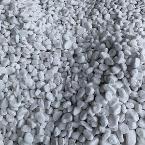 Galets blancs neige pour décoration de jardin, 5 pièces, prix bas, roche blanche-neige - Product Image 1