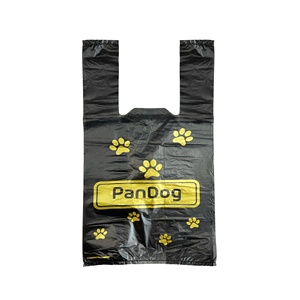 High Quality Disposable HDPE Plastic T-Shirt <b>Bag</b> for Grocery Shopping Packaging Wholesale - Product Image 1