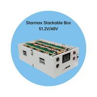 Boîtier Starmax EU USA STOCK V2 pour batterie lithium-ion 48V 51.2V 314Ah, kit DIY avec coussin chauffant, compatible avec batterie LiFePO4 280Ah