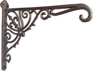 Support mural suspendu pour jardin, crochet extérieur pour pots, paniers, mangeoires à oiseaux, carillons éoliens, lanternes, support <span class=keywords><strong>de</strong></span> jardin - Product Image 2