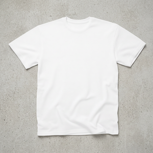 เสื้อยืดคอกลมแขนสั้นผู้ชาย ผ้าฝ้าย 100% ทรงปกติ ผ้าเจอร์ซีย์เนื้อนุ่ม  เรียบง่าย สไตล์ลำลอง สตรีทแวร์  รับสกรีนโลโก้ - Product Image 3