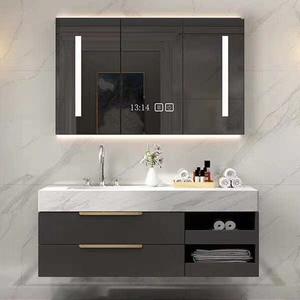 New Arrival Bathroom Furniture Bathroom Cabinet with <b>Mirror</b> Wall Mounted Mirrored Bathroom <b>Vanity</b> Cabinets - Product Image 4