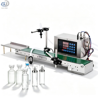 Machine de remplissage de liquides en continu à commande numérique avec pompe à diaphragme électrique automatique, capteur, moteur et PLC pour la vente en gros en ligne