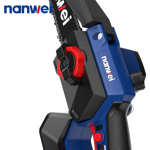 <span class=keywords><strong>Nanwei</strong></span> เครื่องเลื่อยโซ่ไฟฟ้าไร้สายใช้พลังงานแบตเตอรี่10นิ้วสำหรับมืออาชีพ - Product Image 3