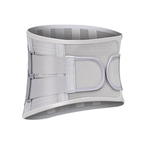 Ceinture de soutien lombaire avec 5 plaques métalliques, réglable et respirante, pour soulager les douleurs dorsales, unisexe - Product Image 2