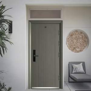 Material respetuoso con el medio ambiente, proyecto inmobiliario, habitación segura personalizada, estacionamiento subterráneo de acero, entrada de Villa, puerta de diseño de lujo - Product Image 6