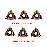 22ER/IR 4.0 5.0 6.0ISO/AG55 60/ 22ERM/IRM4 5 /6 TR N60-S CNC Thread Inserts