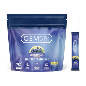 Electrolitos Personalizados OEM/ODM, Marca Privada, Sin Azúcar, Orgánicos, Suplemento Energético en Polvo, Mezcla para Bebida Energética, Hidratación - Product Image 1