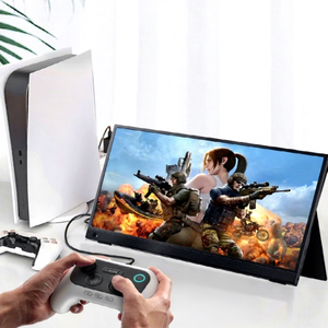 Monitor Portátil para Juegos de 15.6 Pulgadas, 1080P FHD, 75Hz, IPS, USB-C, para Laptop, PS4, Switch, con Tiempo de Respuesta de 3ms - Product Image 1