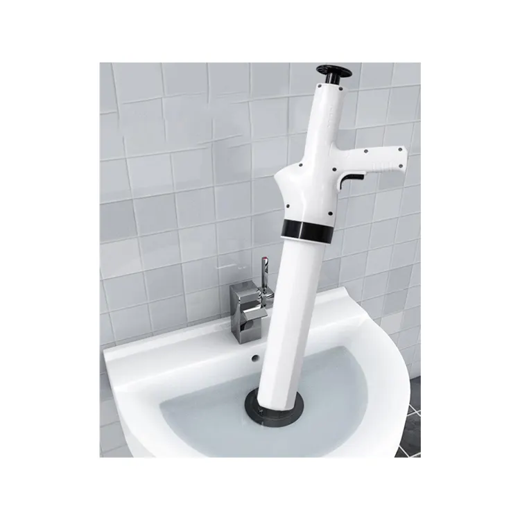 Basınç piston kiti ve hava takunya sökücü banyo piston çıkarılabilir montaj kanalizasyon hava basıncı lavabo piston tuvalet
