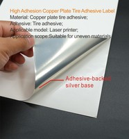 Étiquette adhésive super collante personnalisable pour pneus, papier couché pour impression par transfert thermique, cadre photo, cadeau, artisanat