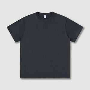 Design Plain T Shirt High Quality Casual Blank T Shirt Men's Custom T-shirt Screen Printing Embroidered Logo Cotton T Shirt - Product Image 1