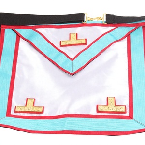 Franc-maçon Mark Worshipful Masters Tablier Prix de gros Maçonnique Regalia Tablier pour uniforme - Product Image 1