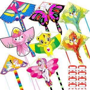Vente chaude Jouets de sport en plein air personnalisés pour enfants 3D <span class=keywords><strong>Licorne</strong></span> Mignon Oiseau Papillon Petit ours Dessin animé Animal Grand <span class=keywords><strong>cerf</strong></span>-<span class=keywords><strong>volant</strong></span> - Product Image 1
