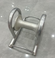 Rouleaux de pose de câble d'angle de terre électrique pour tirer le câble