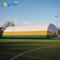 Dôme de sport gonflable sur mesure, hermétique, double couche en PVC, pour l'entraînement au football et au basketball