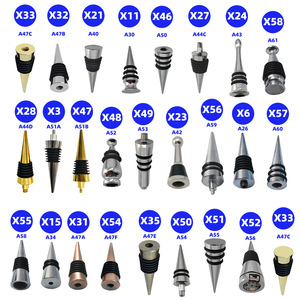 <b>Wine</b> Stoppers Zinc Alloy Metal Bottle Stopper Silver Black Rubber Seal <b>Wine</b> Preservation Accessory - Product Image 1