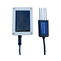 Système de surveillance du sol sans fil alimenté par l'énergie solaire Thingsend LoRa pour l'agriculture en extérieur 8-en-1 NPK EC Salinité Température Humidité