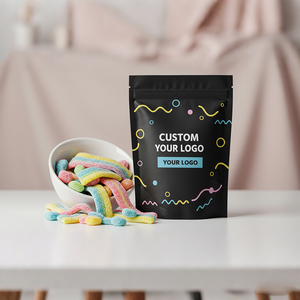 ถุงซิปล็อคพิมพ์ลายตามสั่ง ปิดผนึกได้ กลิ่นไม่รั่วซึม แบบตั้งได้  วัสดุอลูมิเนียมพลาสติก บรรจุภัณฑ์ 3.5 กรัม ถุงไมลาร์ 3.5 - Product Image 2