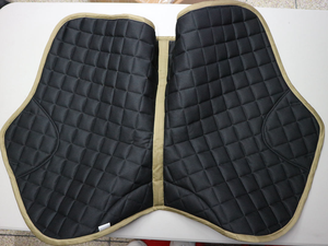 Selle de cheval classique en satin OEM, coussin de selle de contact étroit, coussin anglais, coussin western, prix d'usine, personnalisable - Product Image 3