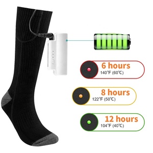 <span class=keywords><strong>Calcetines</strong></span> térmicos hasta la rodilla con batería recargable, para invierno, venta al por mayor - Product Image 4