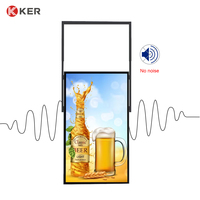 Nueva Pantalla LCD Ker de 65 Pulgadas para Interiores, Orientada Hacia Ventanas, con Visibilidad Ultra Brillante para Exteriores y Diseño de Pantalla Dual