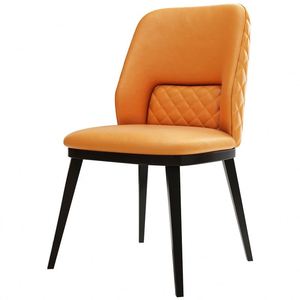 Modern <strong>Dining</strong> <strong>Chair</strong> Pink <strong>Velvet</strong> Upholstered Armchair Shell <strong>Chair</strong> Accent <strong>Chair</strong> for Hotel - Product Image 6