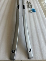 2Pcs PP Toit Rack Top Cargo Storage Rail Roof Bar pour Honda CRV CR-V 2012-2016 Fix By Screw No Drilling Hole