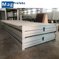 Guangzhou Quick Build 20Ft X Type Folding Préfabriqué Container Van pour Labour Camp House Installation rapide avec acier inoxydable