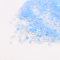 Yingma – pierre opale synthétique de 3mm, prix de gros d'usine, couleur rose bleu, diamant rond, pierre opale pour accessoires de bijoux