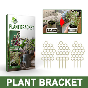 <span class=keywords><strong>Support</strong></span> de plante rectangulaire en bois, protection de l'environnement, pot de remorquage, <span class=keywords><strong>support</strong></span> d'escalade, fournitures de jardinage - Product Image 3