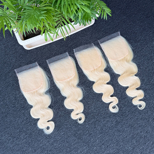 ผมแท้บราซิลแบบเวอร์จิ้น 6x6  พร้อมเชือกผูกผม HD Lace Closure สี 613 แบบลอน Body Wave ขนาด 18 นิ้ว รูปทรงธรรมชาติ ปรับแต่งรูปทรงลอนได้หลากหลายรูปแบบ - Product Image 4