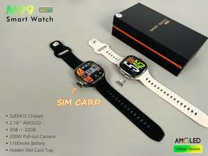 Montre connectée GPS NFC 5G M99 Android avec carte SIM, écran AMOLED 2,16 pouces, 3+32 Go, prise en charge des appels téléphoniques et des appels vidéo Bluetooth, caméras 2MP - Product Image 3